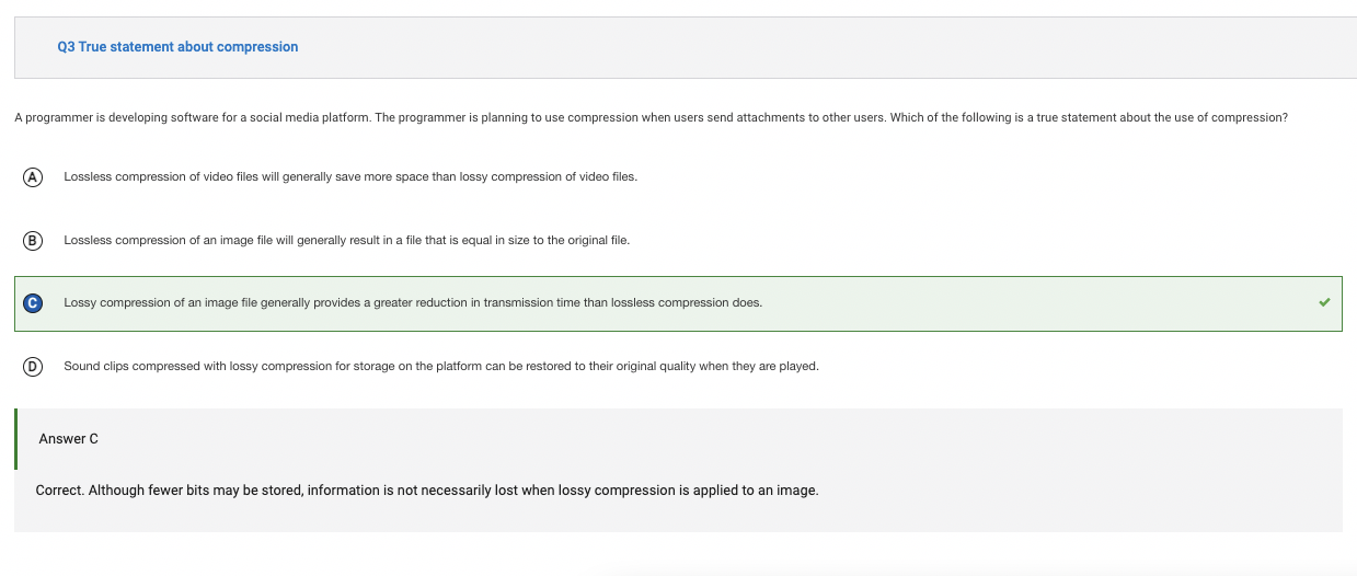 Data Compression Quiz 1 Q3